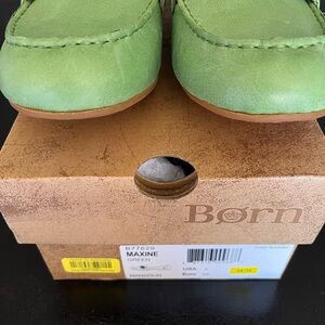 Born Green Loafers NIB